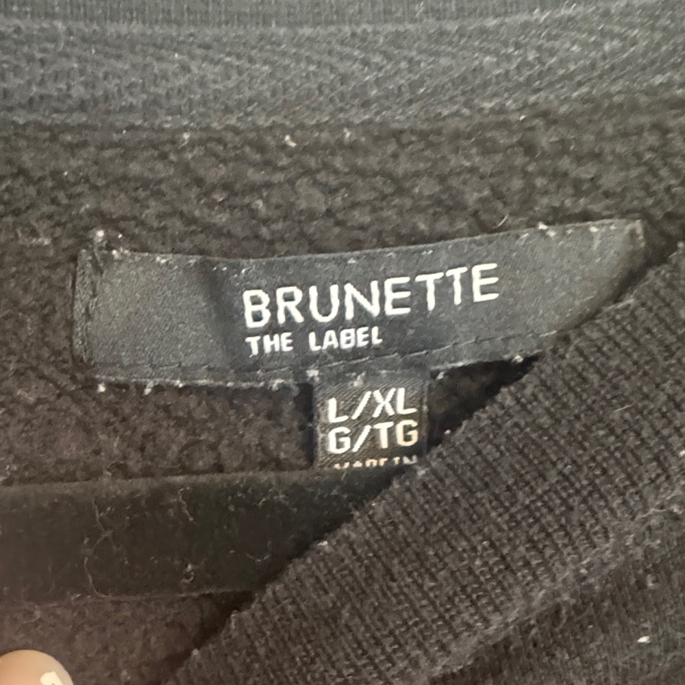 Brunette The Label Classic Black Top - Picture 2 of 2